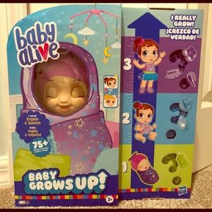 Baby Alive Baby Grows Up NIB